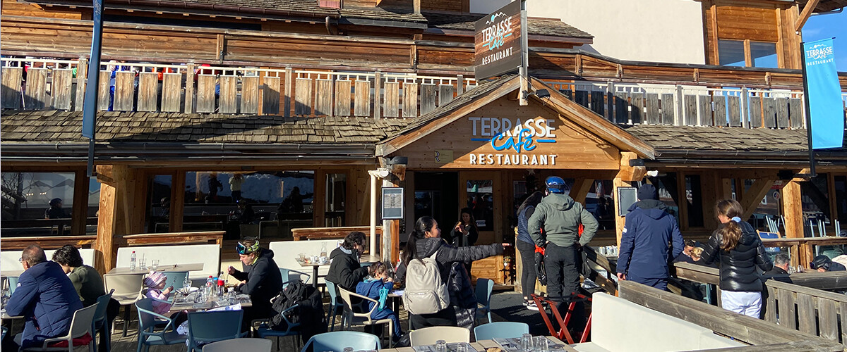 Le Terrasse Café de Megève : la gastronomie au sommet