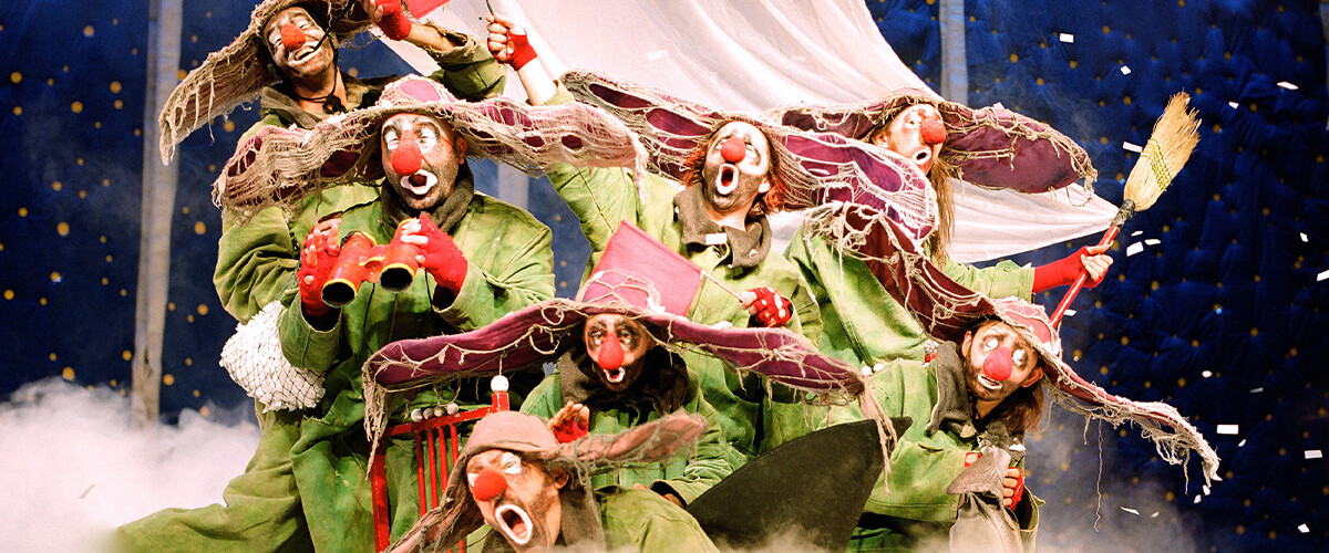 Découvrez le monde enneigé et poétique du Slava’s Snowshow