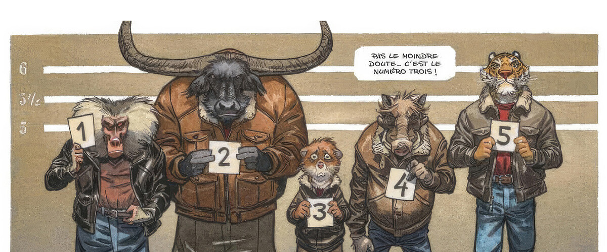 La seconde partie de Blacksad, tome 7 "Alors, tout tombe"