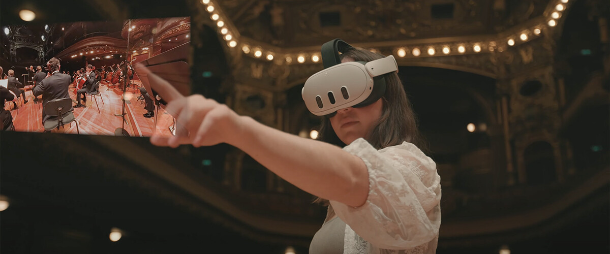 Virtual Hall ®, l'application insolite pour découvrir des concerts symphoniques en réalité virtuelle !