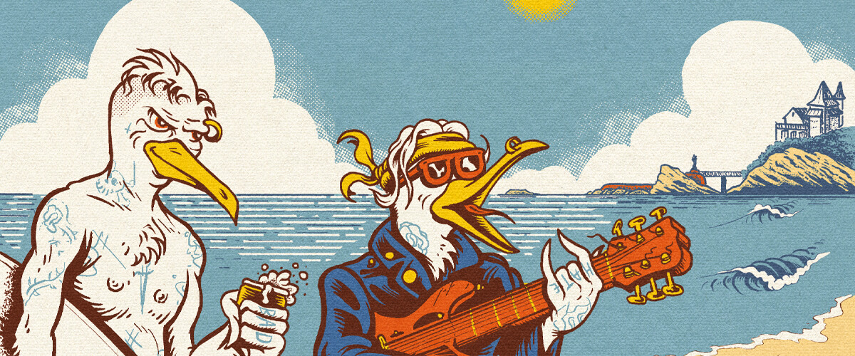 Tortuga (666), entre les pins landais et le lac d’Hossegor, l'esprit Punk sous les Pins