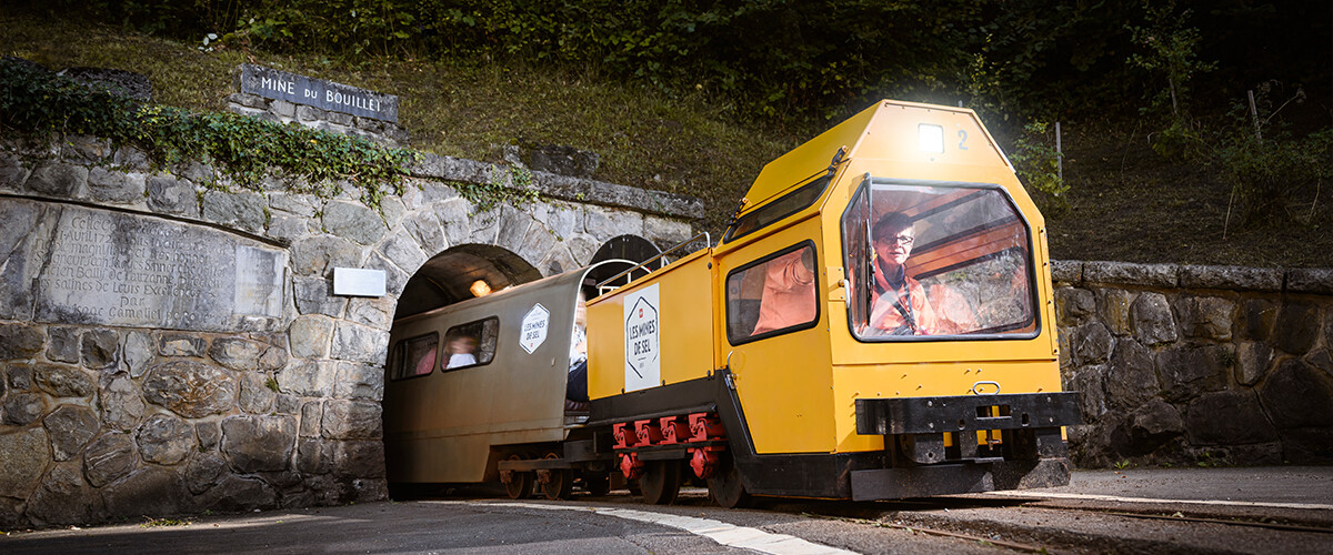 Les Mines de Sel de Bex reouvrent leurs galeries avec son train des mineurs, son toboggan souterrain et autres suprises