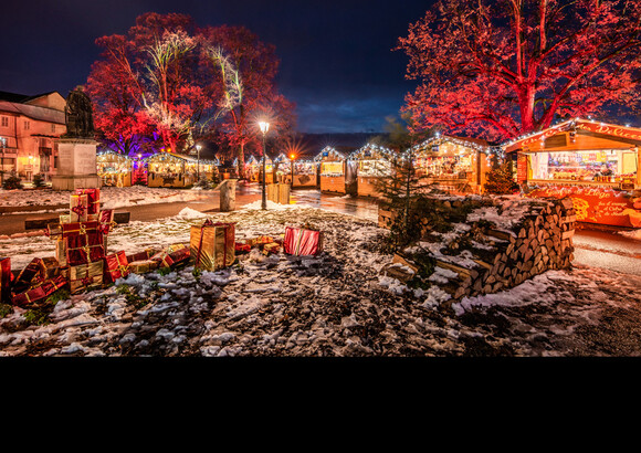 Marché de Noël Fééri que à Thonon-les-Bai ns