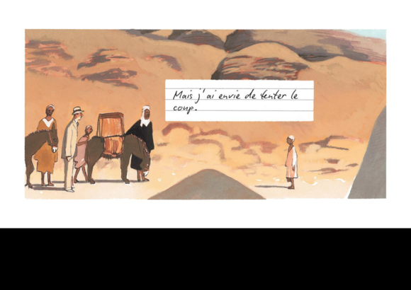 Hypericon, le roman graphique de Manuele Fior autour de l'Égypte