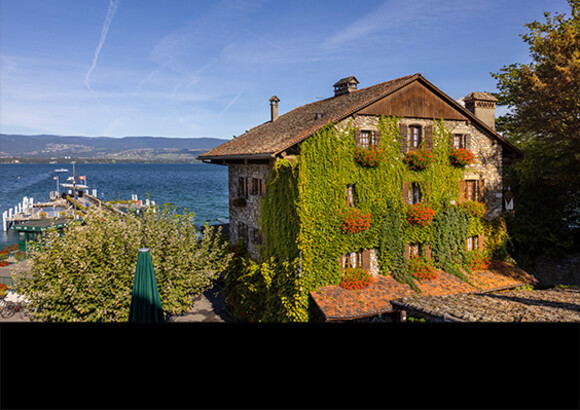 L'Hôtel Restaurant du Port d'Yvoire, un séjour au bord du lac Léman