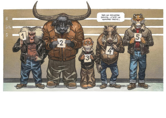 La seconde partie de Blacksad, tome 7 "Alors, tout tombe"