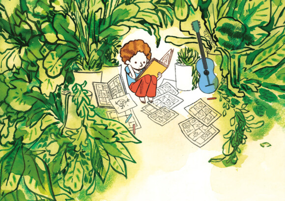 Les Jardins invisibles d'Alfred (Papagalli) aux Éditions Delcourt