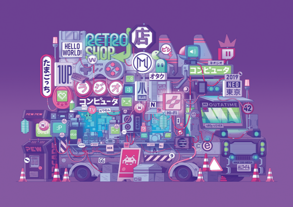 Découvrez le portrait de NASH, un artiste à mi chemin entre Miyazaki et l'industrialisation