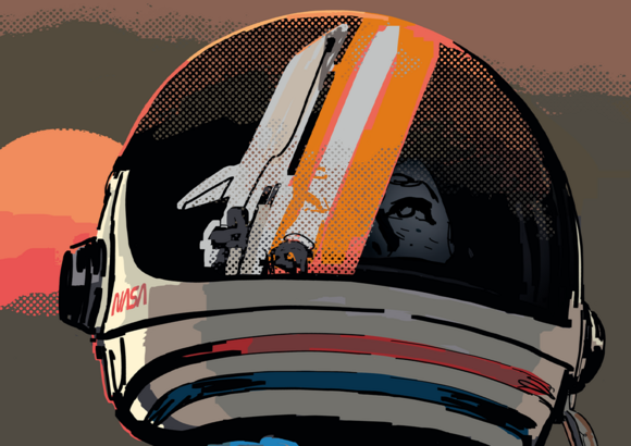 Le visage du créateur : une fabuleuse bande dessinée l'histoire d'un tournant majeur de la conquête spatiale