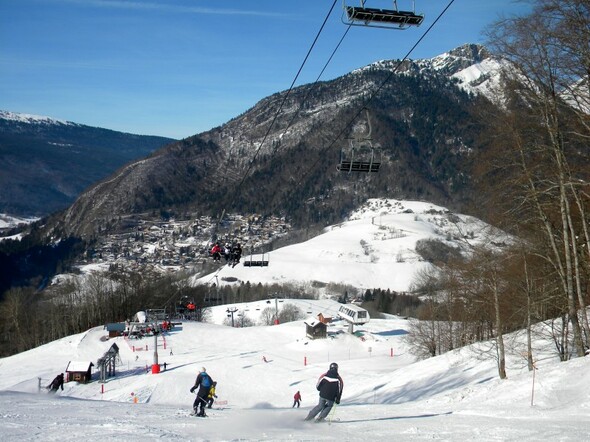 La station des aillons-Margériaz