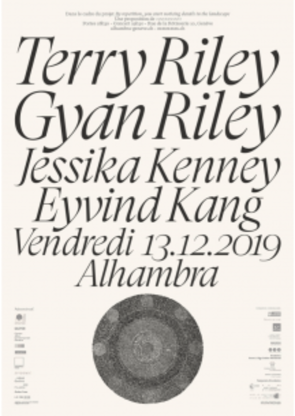 Terry & Gyan Riley Et Jessika Kenny + Eyvind Kang