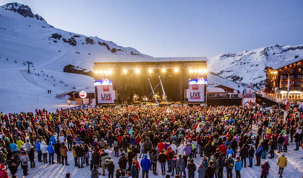 LIVE IN TIGNES BY FRANCOFOLIES