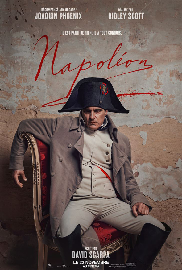 Napoléon, le nouveau film de Ridley Scott, en salles dès le 22 novembre