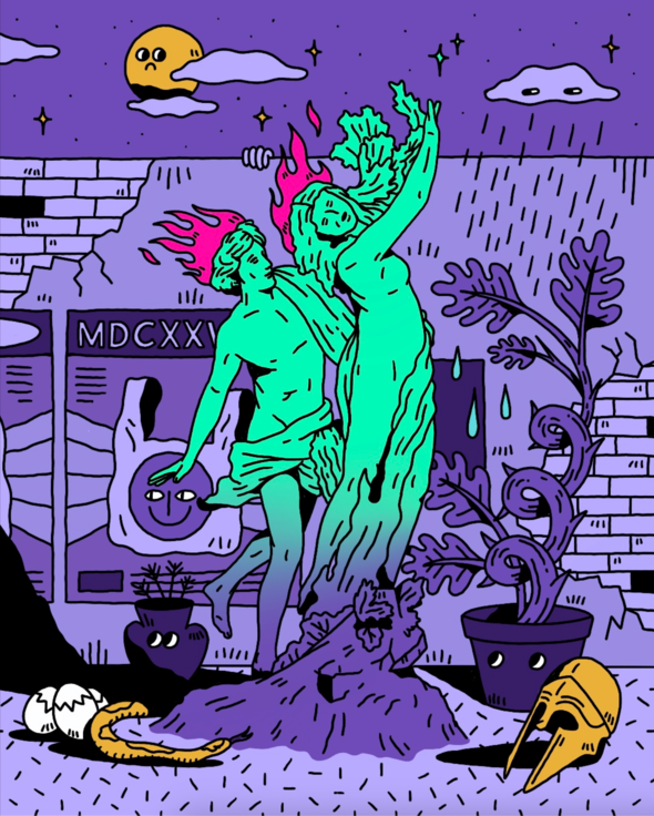 Découvrez le portfolio de Carlo Quaranta, illustrateur italien haut en couleur