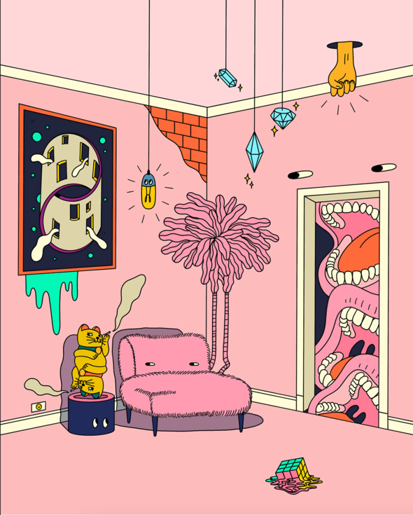 Découvrez le portfolio de Carlo Quaranta, illustrateur italien haut en couleur