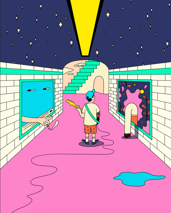 Découvrez le portfolio de Carlo Quaranta, illustrateur italien haut en couleur