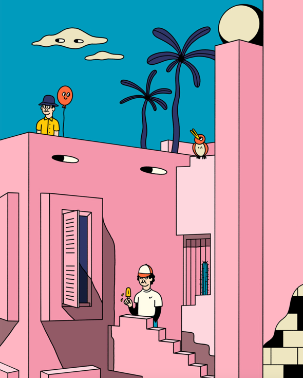 Découvrez le portfolio de Carlo Quaranta, illustrateur italien haut en couleur