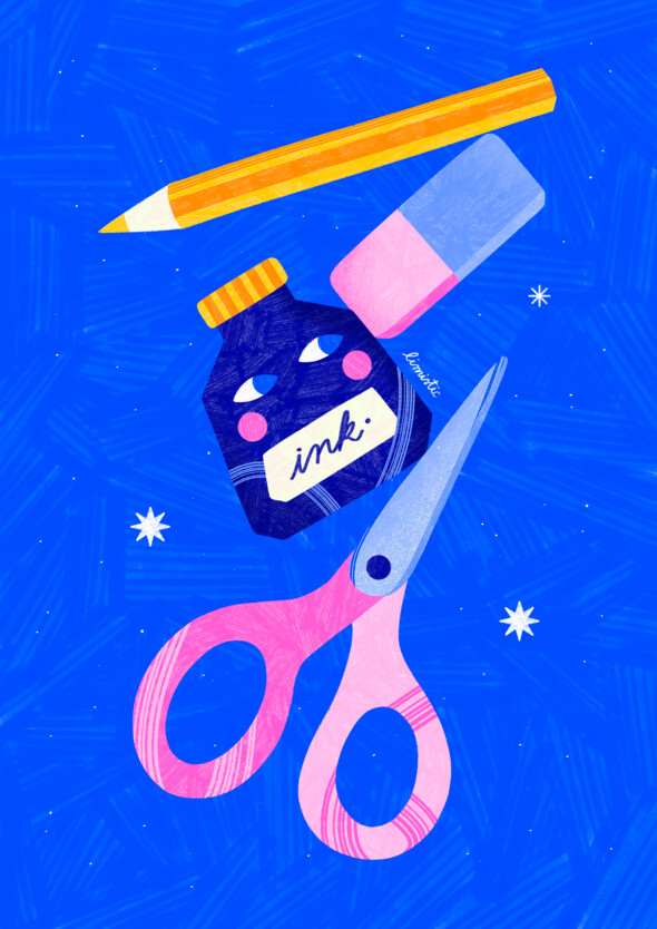 Rencontre avec l'artiste Noémie Hay, alias Limistic, qui signe la couv' de notre nouveau numéro !