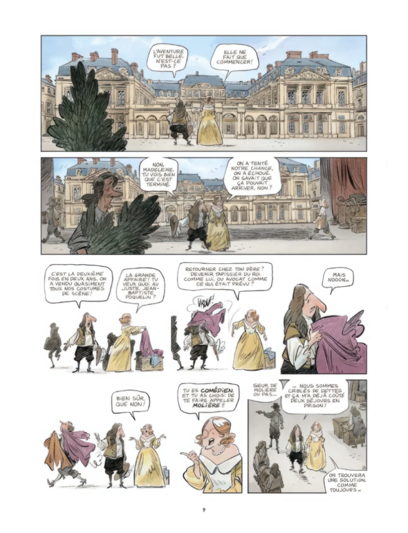 C'est la faute à Molière : L'Histoire de la Comédie Française en Bande Dessinée