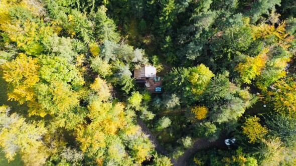 Là-Haut, cabanes perchées : Expérience insolite en pleine nature à La Thuile