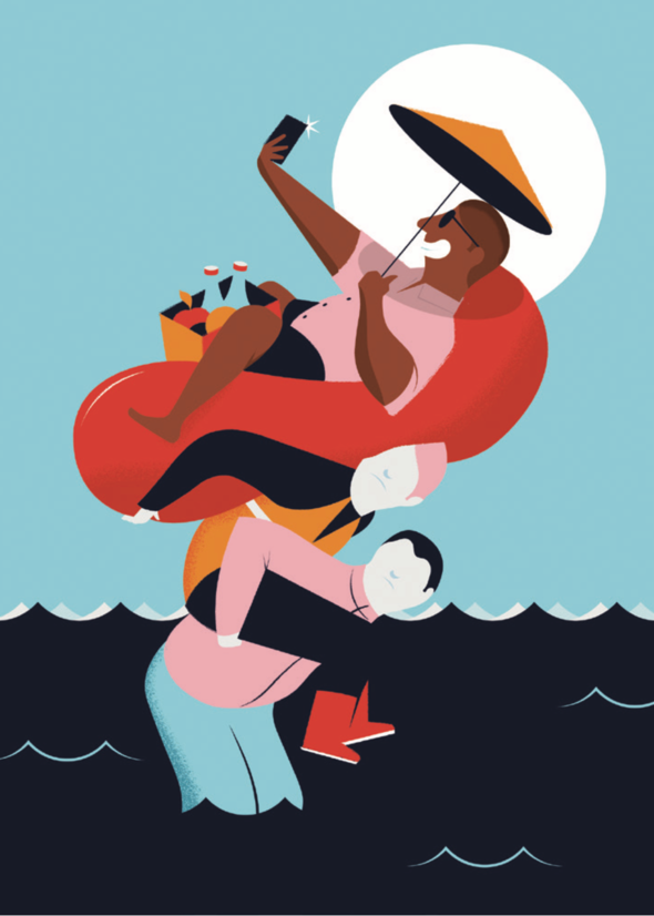 Découvrez l'artiste Gaëtan Heuzé, qui signe la couverture de notre numéro d'été !