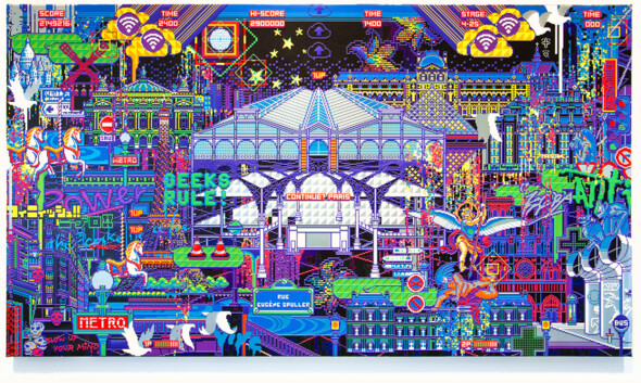 Le collectif Excalibur s’impose aujourd’hui comme l’un des pionniers de l’art pixel au Japon