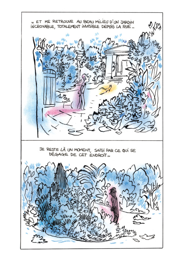 Les Jardins invisibles d'Alfred (Papagalli) aux Éditions Delcourt