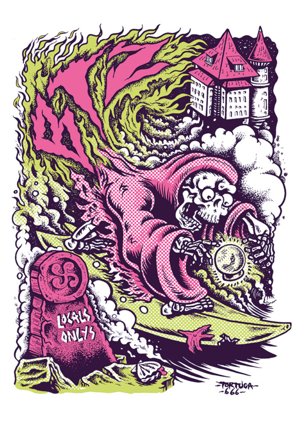 Tortuga (666), entre les pins landais et le lac d’Hossegor, l'esprit Punk sous les Pins