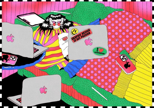 Découvrez l'univers de Justine Jossart, Illustratrice, graphiste et directrice artistique