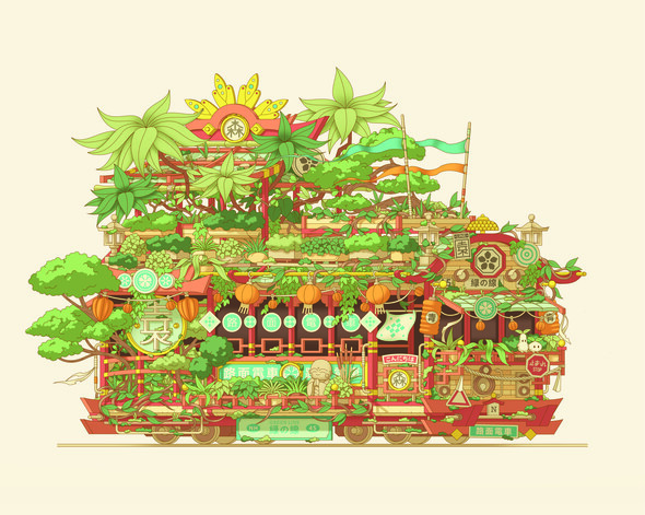 Découvrez le portrait de NASH, un artiste à mi chemin entre Miyazaki et l'industrialisation