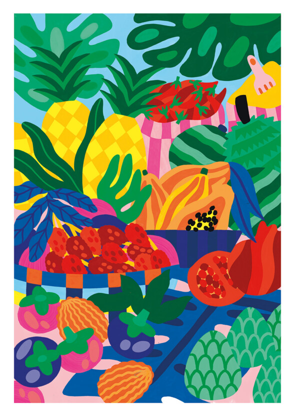 Découvrez l'univers poétique et coloré de l'artiste Piment Martin, qui signe la couverture des éditions de printemps !