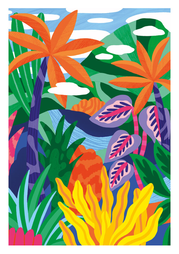 Découvrez l'univers poétique et coloré de l'artiste Piment Martin, qui signe la couverture des éditions de printemps !
