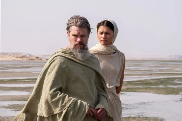 L’Odyssée avec Matt Damon, Tom Holland, Anne Hathaway, Robert Pattinson, Charlize Theron…
