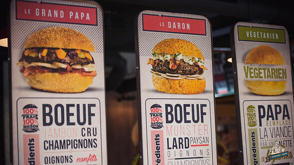 Les burgers de papa