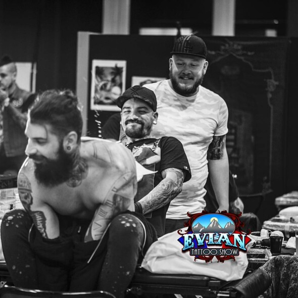 Evian tattoo show