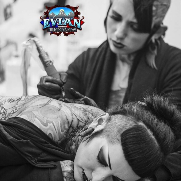 Evian tattoo show