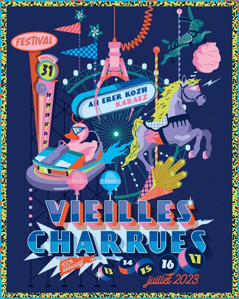 Top 10 des affiches de festivals français en 2021 !