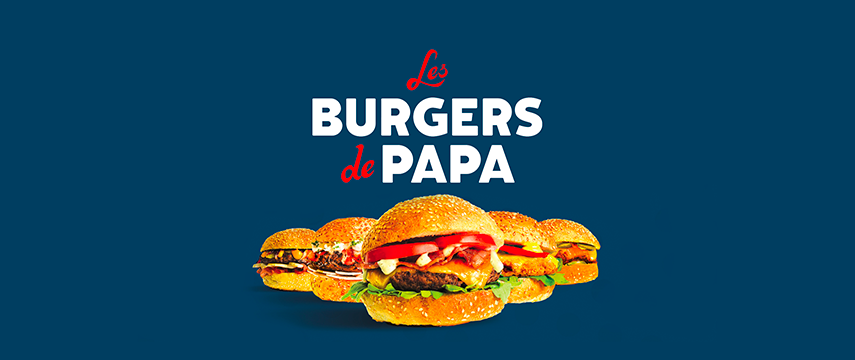 LES BURGERS DE PAPA