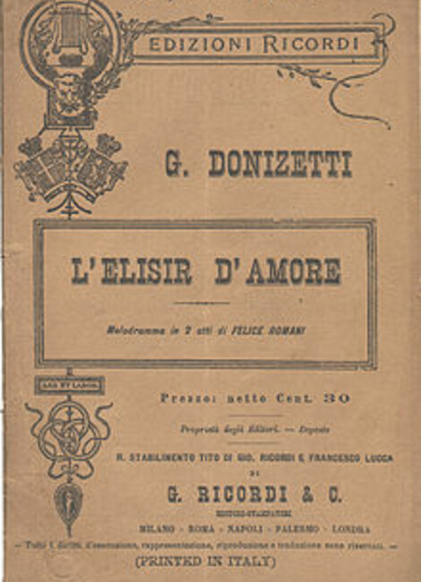 L'ELISIR D'AMORE