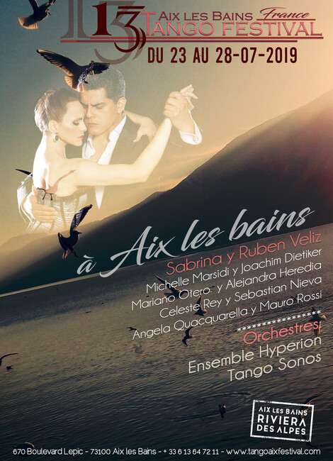 Aix-les-Bains tango festival 13ème édition
