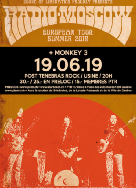 RADIO MOSCOW + MONKEY3