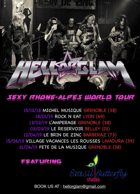 Concert Glam & Hard Rock / Wild Side / Hellorglam / Muddles