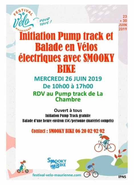 Festival du vélo : Initiation Pump track et Balade VAE