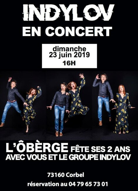 Concert Indylov à L'Ôbèrge