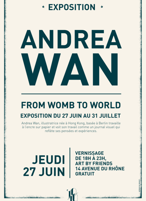 Vernissage FROM WOMB TO WORLD - Andrea Wan