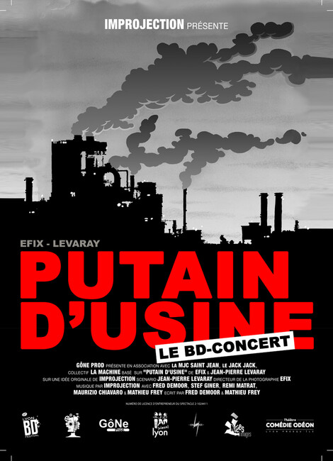 PUTAIN D'USINE LE BD-CONCERT