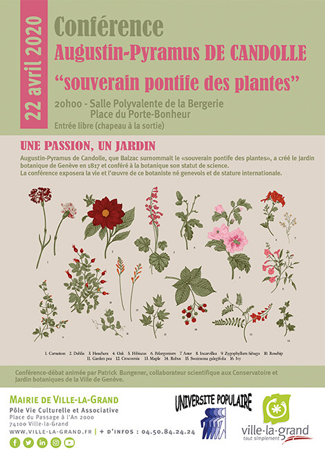 Augustin-Pyramus de Candolle : une passion, un Jardin