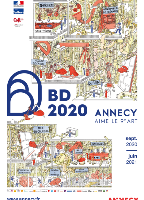 L’ANNÉE DE LA BD À ANNECY