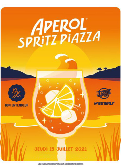 APEROL SPRITZ PIAZZA - BON ENTENDEUR