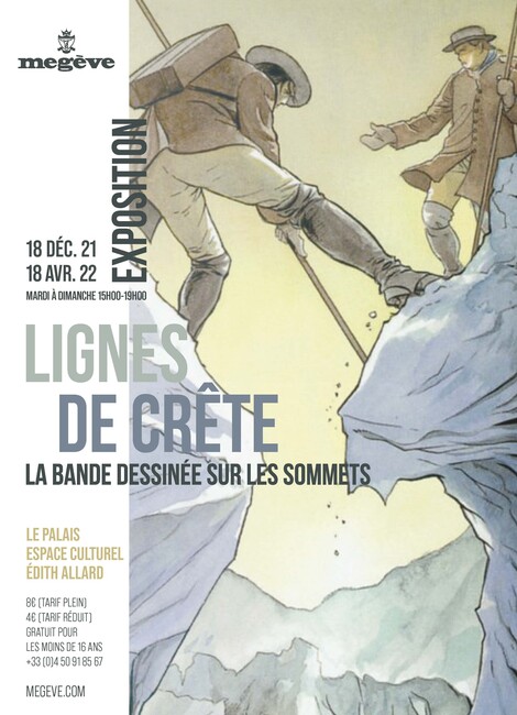 LIGNES DE CRÊTE  LA BANDE DESSINÉE  SUR LES SOMMETS